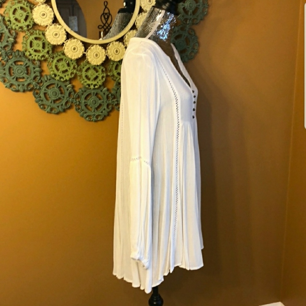 PPLA Soft Off White Dress NWOT - Picture 4 of 7